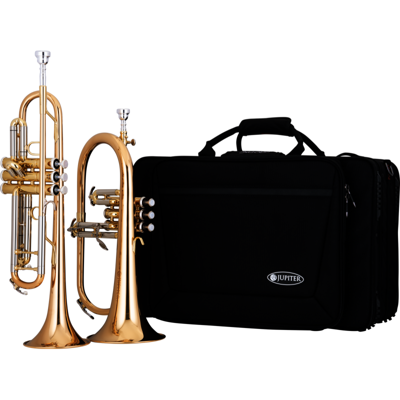 Jupiter JTR 1100R - JFH 1100R SET - zestaw Trąbka i Flugelhorn - 1