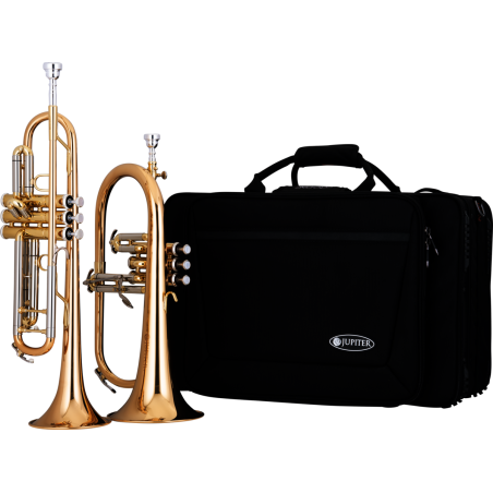 Jupiter JTR 1100R - JFH 1100R SET - zestaw Trąbka i Flugelhorn - 1