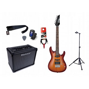 Gitara Elektryczna + Wzmacniacz 10W Kabel Zestaw 278 - 1