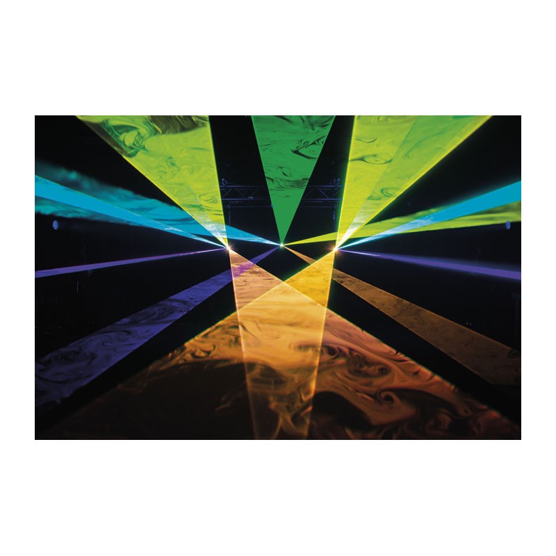 Showtec Solaris 11.0 - laser RGB z Pangolin FB4 - 11