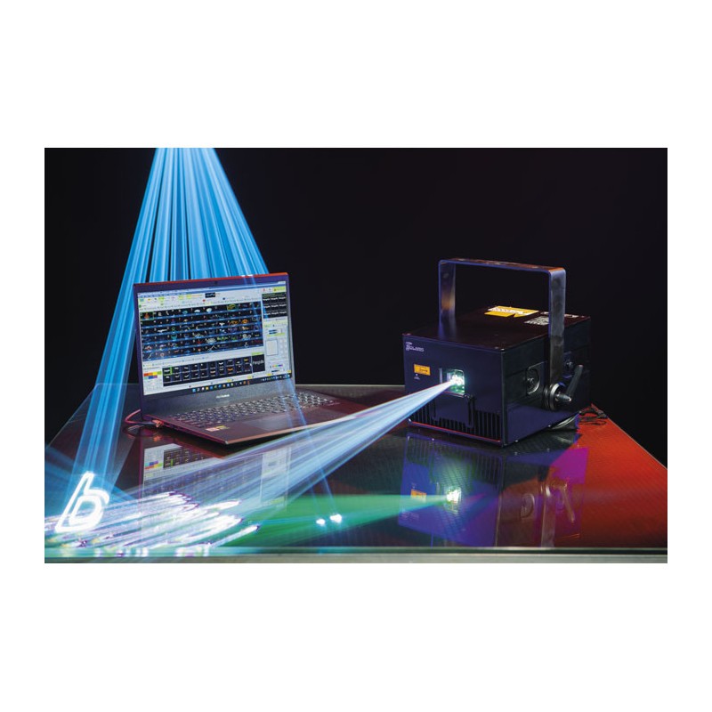 Showtec Solaris 11.0 - laser RGB z Pangolin FB4 - 17