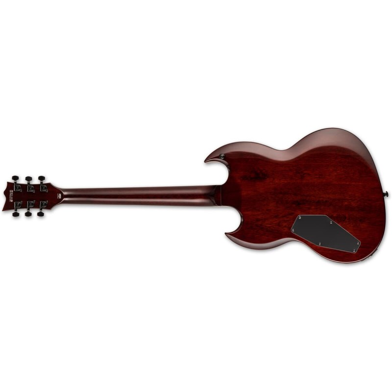 LTD VIPER-256 DBSB Dark Brown Sunburst - gitara elektryczna - 3