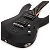 LTD MH-10 KIT BLK Black - gitara elektryczna - 4
