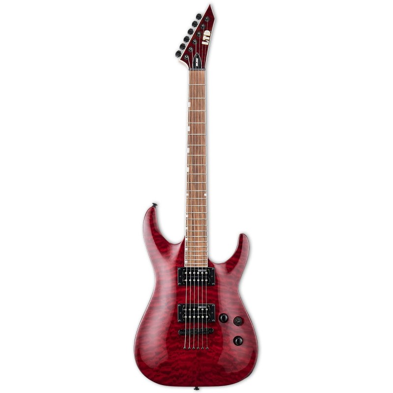 LTD MH-200QM NT STBC See Thru Black Cherry - gitara elektryczna - 1