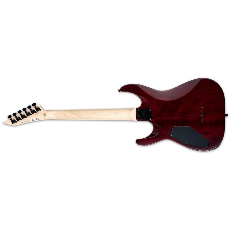 LTD MH-200QM NT STBC See Thru Black Cherry - gitara elektryczna - 3