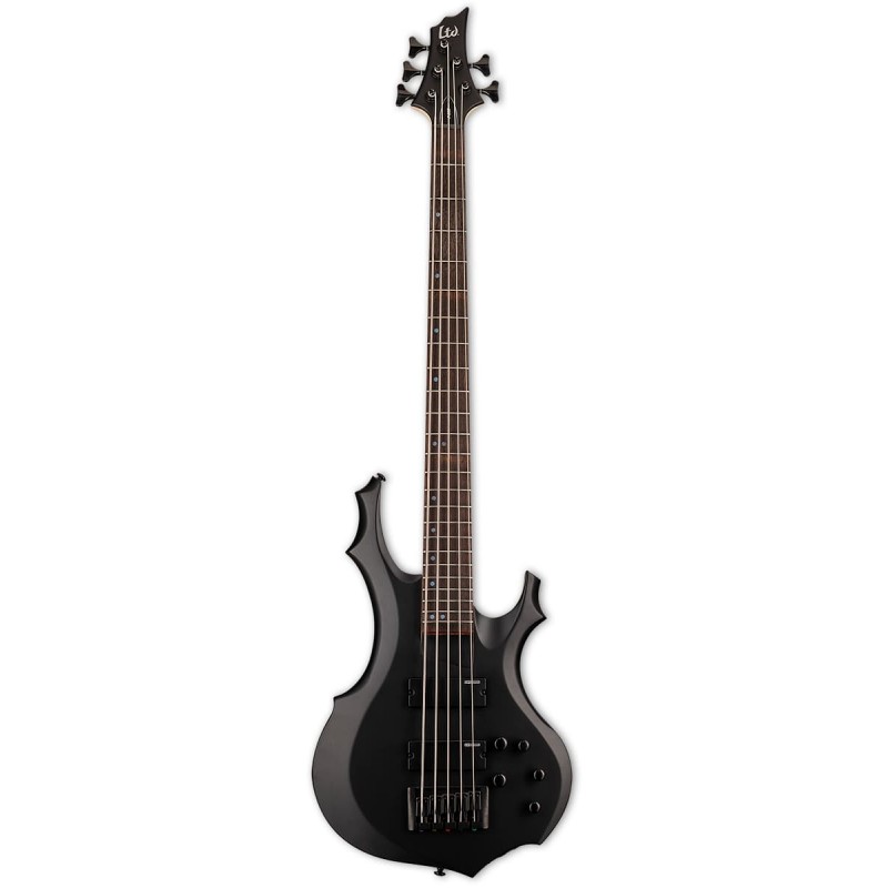 LTD F-205 BLKS Black Satin - gitara basowa - 1 LTD F-205 BLKS Black Satin - gitara basowa - 1