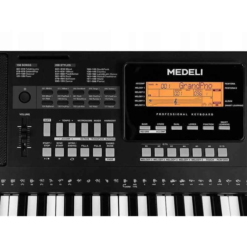 Medeli A300 - Keyboard - 10