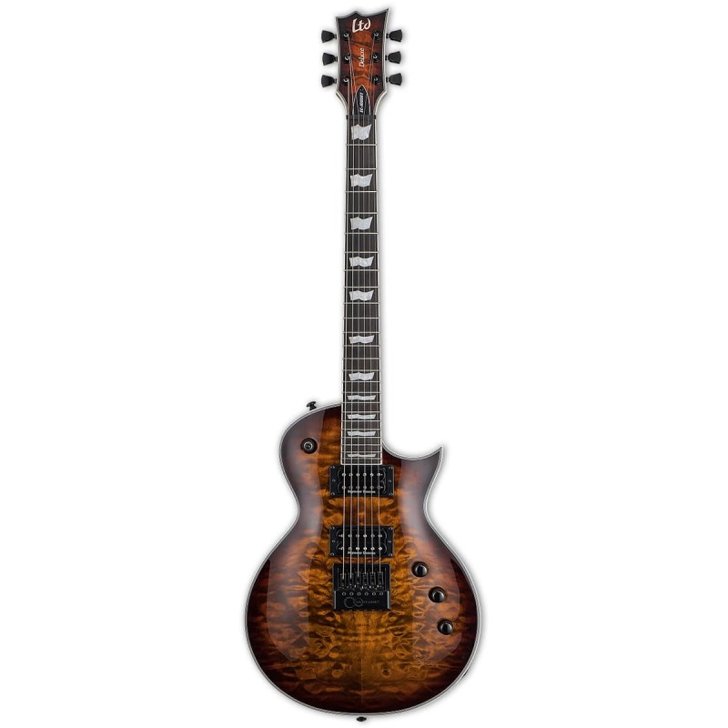 LTD EC-1000 Evertune DBSB Dark Brown Sunburst - gitara elektryczna - 1