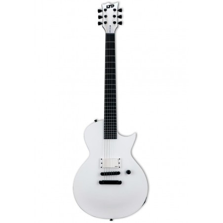 LTD EC Arctic Metal SWS Snow White Satin - gitara elektryczna - 1