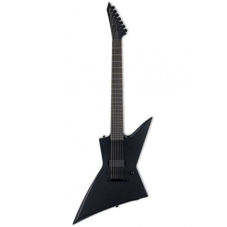 LTD EX-7 Baritone BKMBLKS Black Metal Black Satin - gitara elektryczna - 1