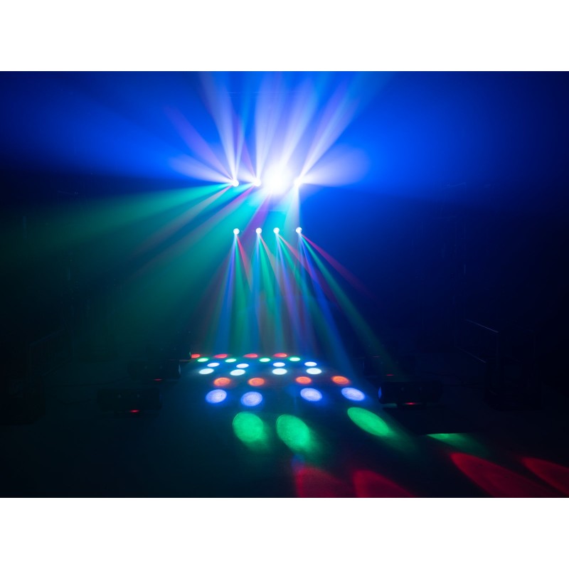 Eurolite LED Compact Multi FX Laser Bar - Efekt Disco 4w1 - 12