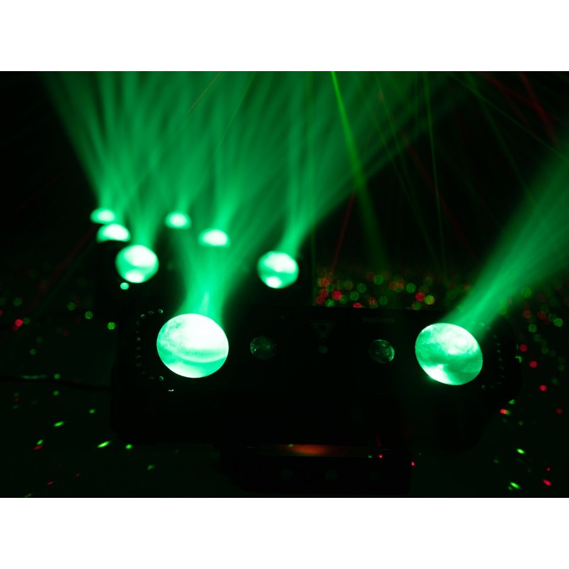 Eurolite LED Compact Multi FX Laser Bar - Efekt Disco 4w1 - 16