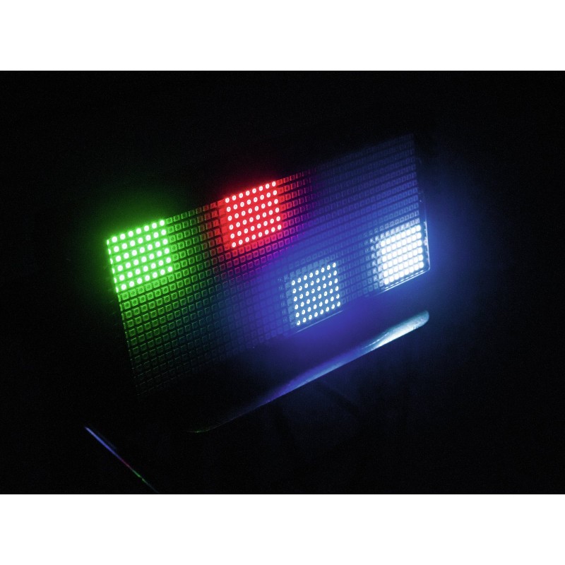 Eurolite LED Strobe SMD PRO 864 DMX RGB - Panel LED 3w1 - 10