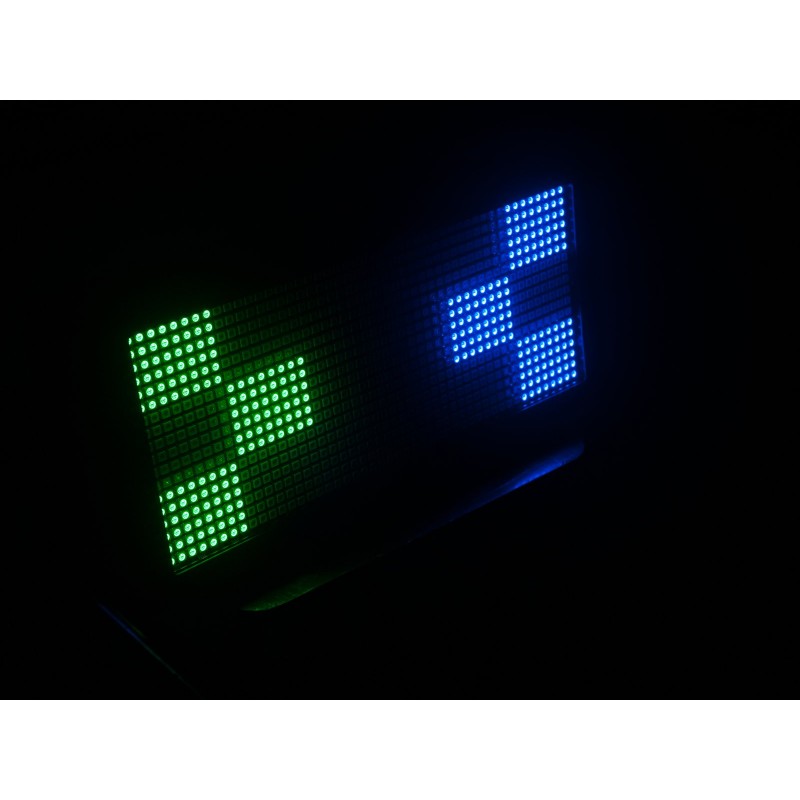 Eurolite LED Strobe SMD PRO 864 DMX RGB - Panel LED 3w1 - 13