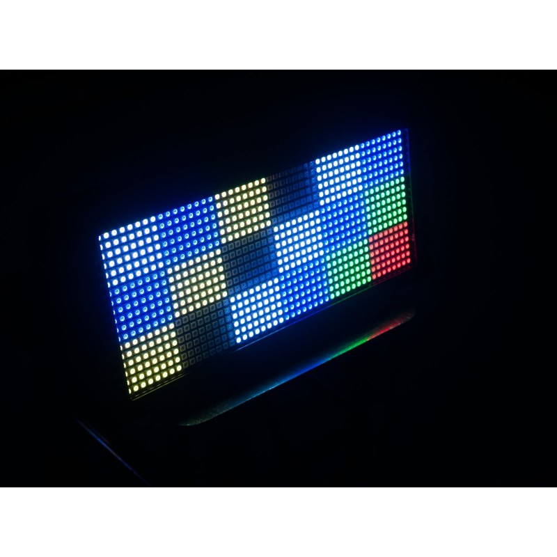 Eurolite LED Strobe SMD PRO 864 DMX RGB - Panel LED 3w1 - 15