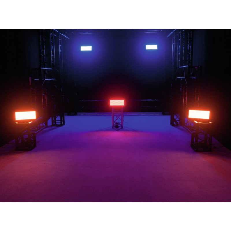 Eurolite LED Strobe SMD PRO 864 DMX RGB - Panel LED 3w1 - 18