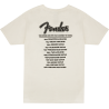 Fender World Tour T-Shirt, Vintage White, L - koszulka, rozmiar L - 2