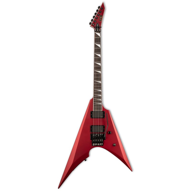 LTD Arrow-1000 CARS Candy Apple Red Satin - gitara elektryczna - 1