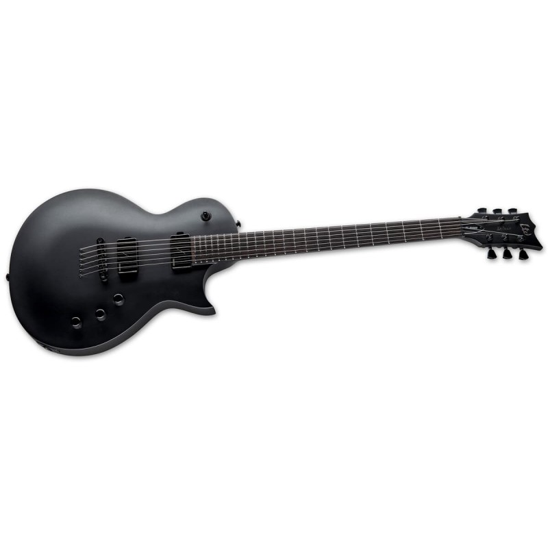 LTD EC-1000 Baritone CHMS Charcoal Metallic Satin - gitara elektryczna - 4