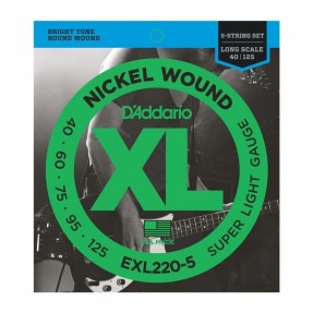 D`ADDARIO EXL220-5 - struny basowe