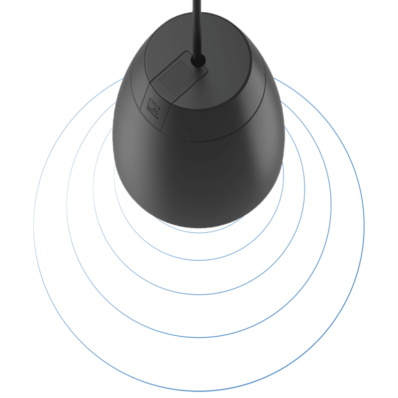 AUDAC ALTI4/B - 2-drożny głośnik wiszący 4" - wersja czarna - 3