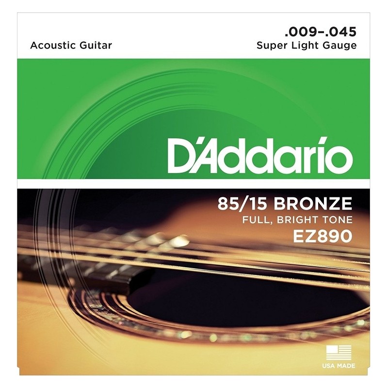 D`ADDARIO EZ890 - struny do git. akustycznej