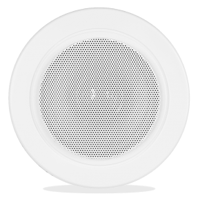 AUDAC AWP06/W SpringFit - wodoodporny głośnik sufitowy 8Ω i 100V - wersja biała - 1
