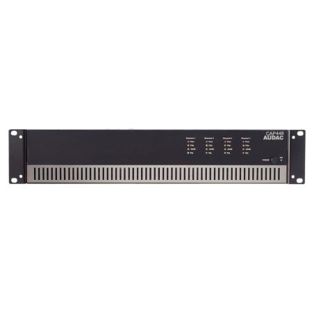 AUDAC CAP448 - czterokanałowy wzmacniacz mocy 4x480W 100V - 1