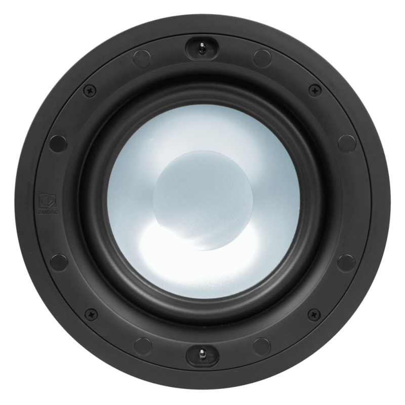 AUDAC CELO8S - wysokiej klasy subwoofer sufitowy 8" - wersja biała - 2