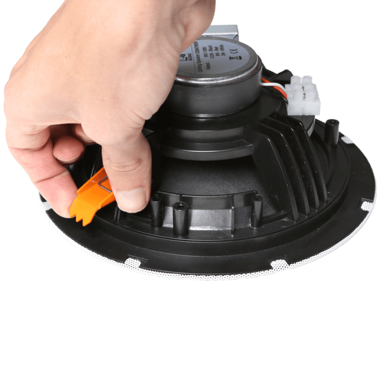 AUDAC CENA706/B SpringFit - głośnik sufitowy 6,5" 8Ω i 100V - wersja czarna - 3 AUDAC CENA706/B SpringFit - głośnik sufitowy 6,5" 8Ω i 100V - wersja czarna - 3