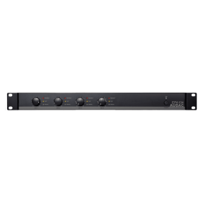 AUDAC EPA104 - czterokanałowy wzmacniacz klasy D 4x100W - zwrotnica - 1