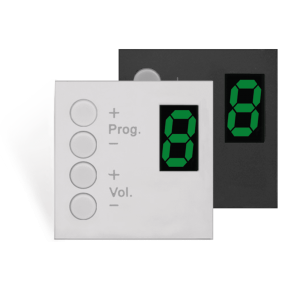 AUDAC MWX45/W - Ścienny panel sterujący - wersja biała - 1