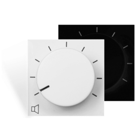 AUDAC VC3208/B - zdalny regulator głośności 45 x 45 mm - wersja czarna - 1