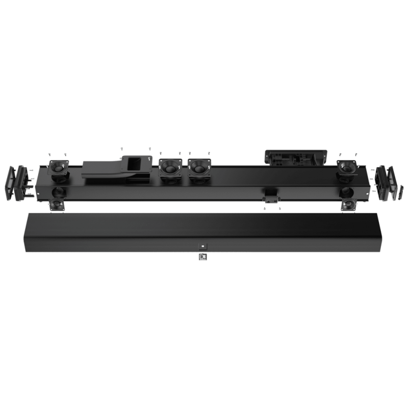 AUDAC IMEO2/B - profesjonalny trójdrożny soundbar - kolor czarny - 2 AUDAC IMEO2/B - profesjonalny trójdrożny soundbar - kolor czarny - 2