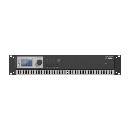 AUDAC SMQ1250 WaveDynamics - czterokanałowy wzmacniacz mocy 4 x 1250W - 1