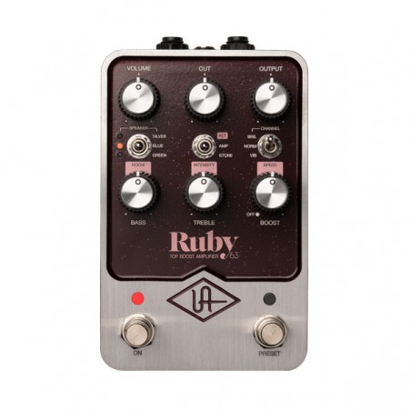 Universal Audio UAFX Ruby ’63 Top Boost Amplifier - efekt gitarowy - 1