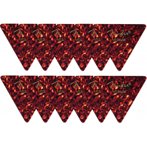 Fender 355 Shape, Shell, Medium (12) - kostki gitarowe - 1