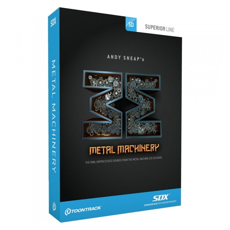 TOONTRACK Metal Machinery SDX - biblioteka brzmień