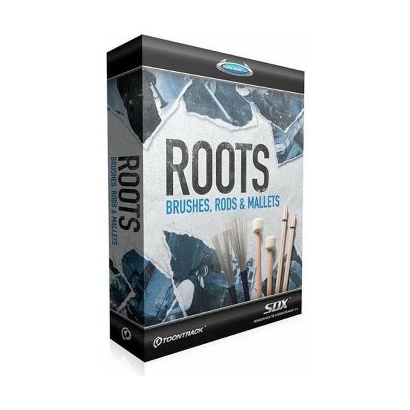 TOONTRACK SDX Roots - Brushes, Rods & Mallets - biblioteka brzmień