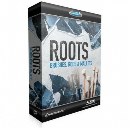 TOONTRACK SDX Roots - Brushes, Rods & Mallets - biblioteka brzmień