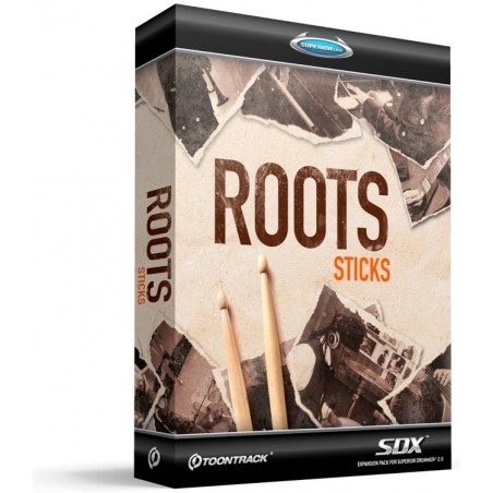 TOONTRACK SDX Roots - Sticks - biblioteka brzmień