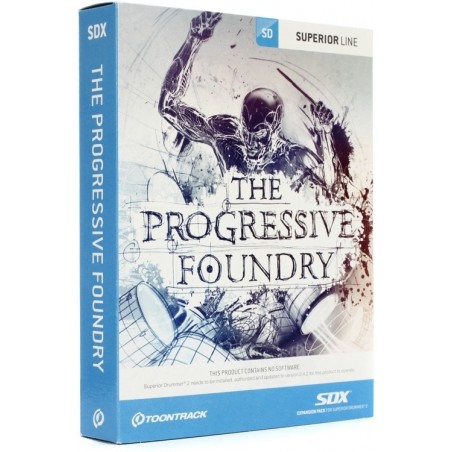 TOONTRACK Progressive Foundry SDX - biblioteka brzmień