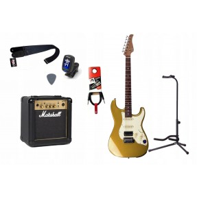 Gitara Elektryczna + Wzmacniacz 10W Kabel Zestaw 336 - 1