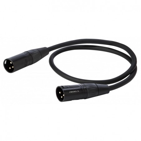 Proel CHLP335LU015 - Kabel XLR M - XLR M 0,15m