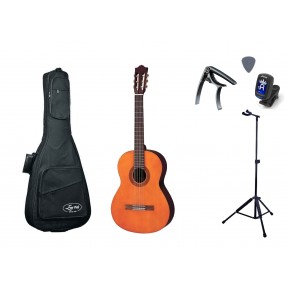 Gitara Klasyczna 4/4 + Pokrowiec, Akcesoria Zestaw 005 - 1