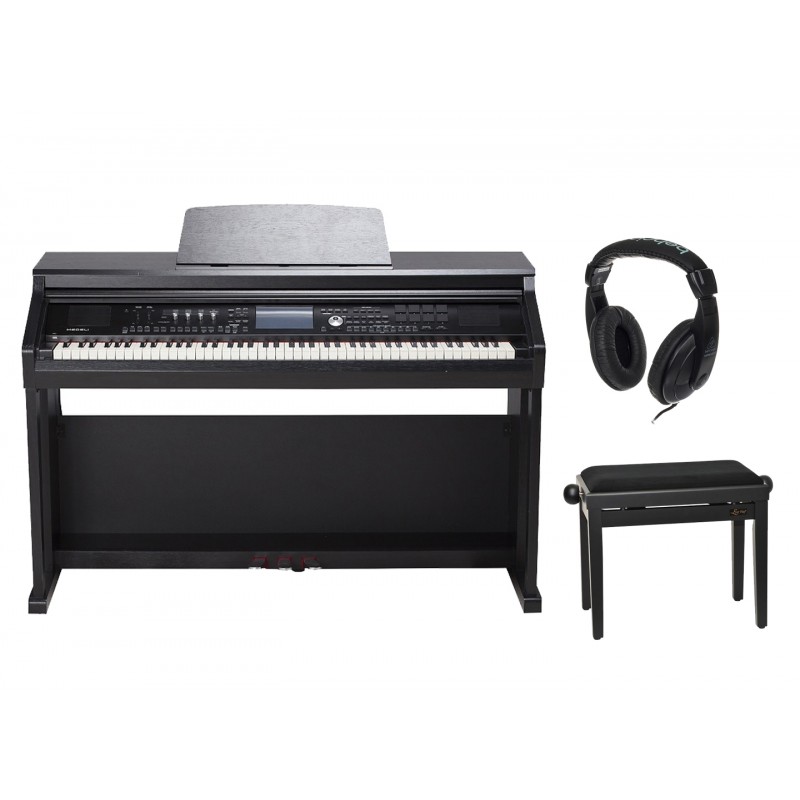 Pianino Cyfrowe Medeli DP760K-Bk +Ława +Słuchawki - 1