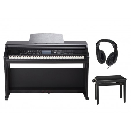 Pianino Cyfrowe Medeli DP760K-Bk +Ława +Słuchawki - 1