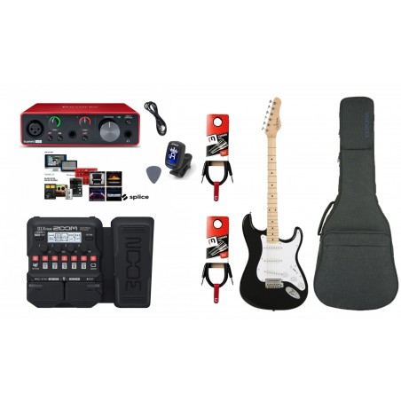 Gitara Elektryczna + Multiefekt + Interfejs Zestaw 023 - 1