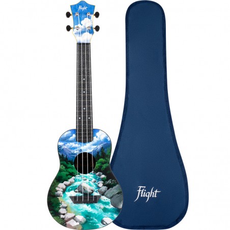 Flight TUC-30 SLO - ukulele koncertowe z pokrowcem - 1