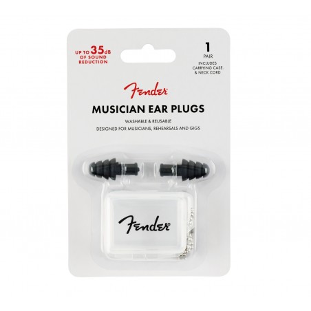 FENDER Musician Ear Plugs - zatyczki do uszu - 1